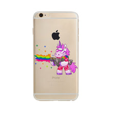 Coque Iphone Licorne ARC-EN-CIEL